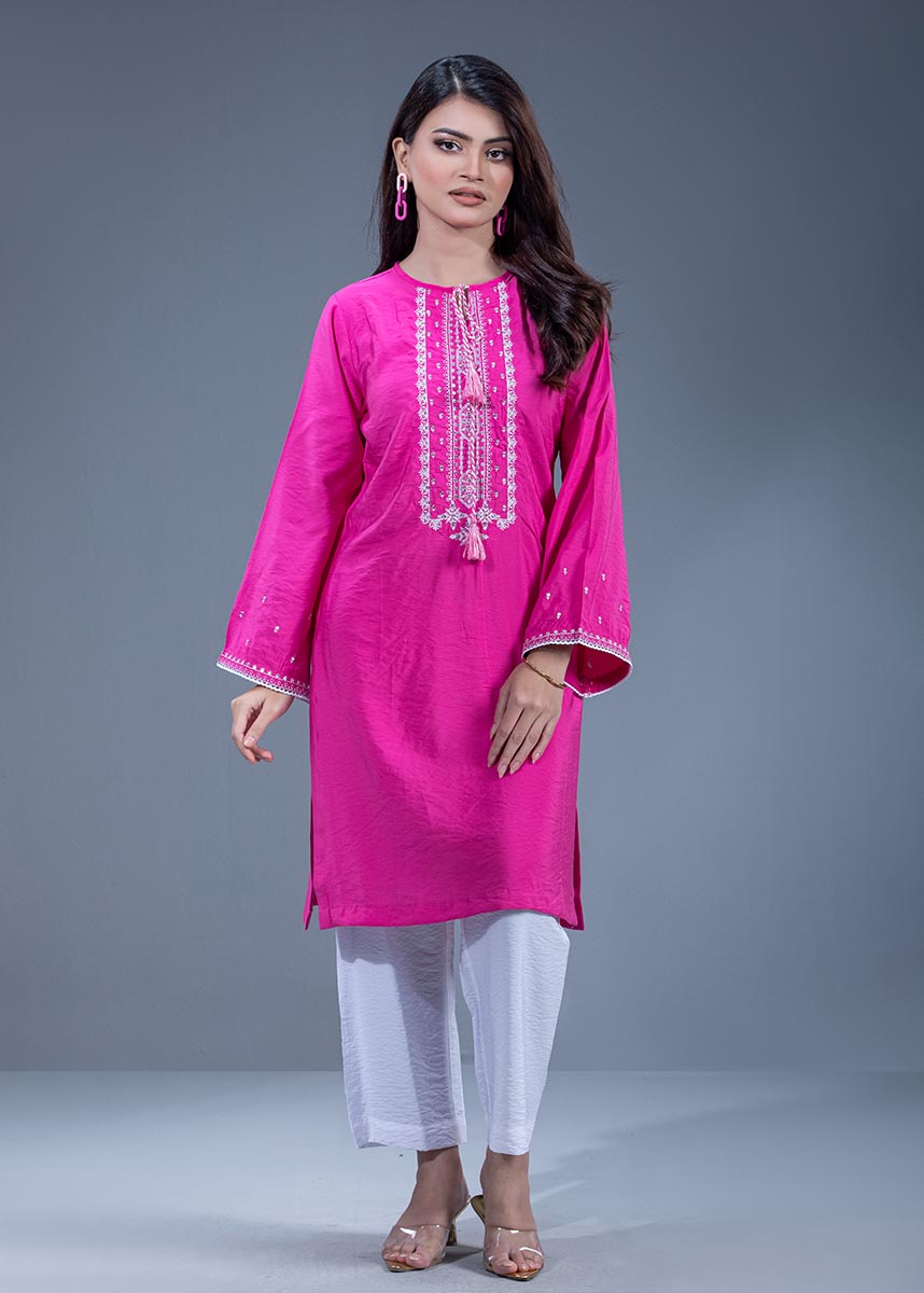 Embroidered Ladies Two Piece